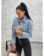 Extra kurtki jeansowe katany  Tylko M