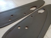 Boczki drzwi Seicento szare grafitowe