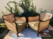 FOTELE oryginalne chippendale XIX/XX wiek