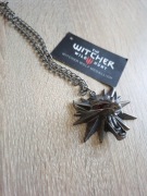 Medalion naszyjnik wiedźmiński wilk z czerwonymi oczami CD Project Red 