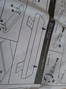 Kątowniki / wsporniki do półek Yeabett 10 cm – 2 szt. (biały, metalowe)