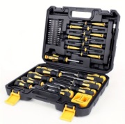 Śrubokręty Wkrętaki Bity 43el Cr-V Magnes Walizka Torx Phillips Precyzyjne