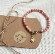 Prezent-bransoletka koral handmade by JustiArt