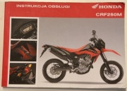 Instrukcja obsługi Honda crf250m