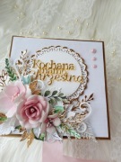 Drewniane pudełko PREMIUM podziękowanie dla Matki Chrzestnej, prezent