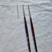 Pędzle 2 szt. Raphael 8910 2/0 precision martre imitation sable