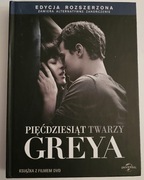 Pięćdziesiąt twarzy Greya film dvd z książeczką, wydanie rozszerzone
