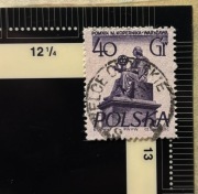 765, * kasowany, Pomniki Warszawy (1)