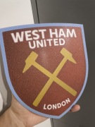 Herb West Ham United plastikowy dla fana