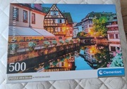 Nowe Puzzle Strasbourg Old Town 500 Clementoni