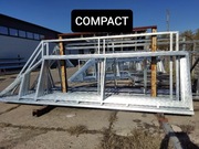 BRAMA PRZESUWNA RAMA/STELAŻ 4M COMPACT, OCYNK OGNIOWY, INNE