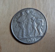 100 KORON CZECHOSŁOWACJA  ROCZNICA WYZWOLENIA