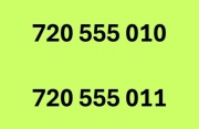 720 555 010, 720 555 011 a2 mobile łatwy złoty numer starter