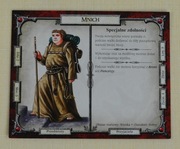 TALISMAN Magia Miecz: karta postaci MNICH