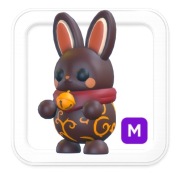 Mega Neon | Dark Choccybunny | Adopt Me