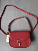 Czerwona elegancka torebka damska 