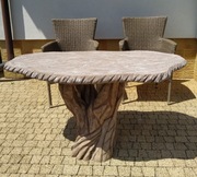 Stół ogrodowy z betonu 