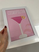 Seks w wielkim mieście plakat cosmopolitan Carrie Bradshaw drink