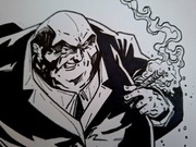 Oryginalny rysunek KINGPIN - Hubert Ronek