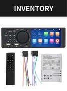 Radio 1DIN z wyświetlaczem 4” dotykowym z BT z MP5