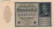 Niemcy 10000 marek Reichsbanknote 1922 P.72(1) Germany aUNC