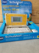 Laptop szkolny edukacyjny żółty Vtech angielski niemiecki
