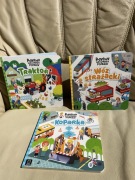 Traktor . Wóz strażacki . Koparka. przygody niezwykłych pojazdów