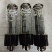 EL 34  - EDICRON  3 szt  - F4ME4    - sprawne