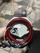 Zapięcie rowerowe linka zapinka rowerowa na szyfr 6x1000mm