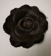 Broszka brązowy kwiat