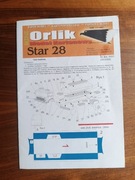 Star 28 mini model kartonowy Orlik 05/2004 r. nowy przedmiot