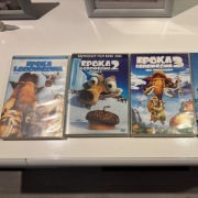 KOLEKCJA EPOKA LODOWCOWA 1, 2, 3, 4 - stan idealny, gwarancja