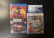 GTA V Red Dead Redemption 2 RDR2 TopSpin 2K25 PS5