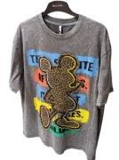 T-shirt damski dekatyzowana bawełna