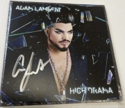 ADAM LAMBERT HIGH DRAMA CD ze zdjęciem z autografem