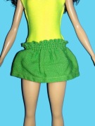 Lalka Barbie - Minispódniczka zielona