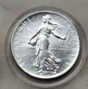 Francja 2 Franki 1916 r Siewca srebro 