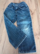 Spodnie  jeansy chłopięce 110.