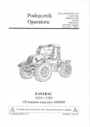 Instrukcja obsługi JCB FASTRAC 3155, 3185 PL