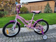 Merida Daisy 16" piekny rower dla dziewczynki z kolkami bocznymi  