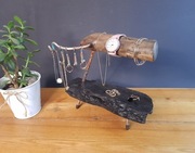 Drewniany stojak/organizer na biżuterię i zegarki