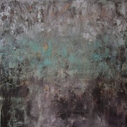 "Zamieć" abstrakcja, oryginał na płótnie - Kamila Ossowska