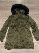 Dłuższa gruba kurtka Zara kids 164cm/S