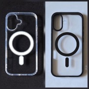 Etui/case klasyczne i czarne z magsafe na iPhone'a 16