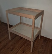 Stojak drewniany IKEA  pod przewijak 