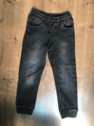 Jeansy joggery elastyczne ocieplane pepperts 128