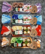 Cukierek:róże mydlane +praliny Raffaello i lubiany Jegermeister, 40zl