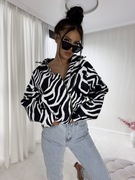 Kurtka marynarka żakiet By Me zebra GUESSY