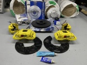 Audi A6 S6 C5 Lift SWAP Zaciski Przód Tył Big Brake Kit 345mm 280mm 2.7 V6