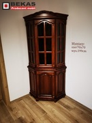 Witrynka Narozna Naroznik 70 Orzech Dąb Lakierowany BEKAS Producent Mebli 